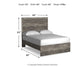 Ralinksi  Panel Bed With Mirrored Dresser And Chest