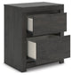 Panel Bed With Mirrored Dresser, Chest And Nightstand