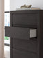 Panel Storage Bed With Mirrored Dresser And Chest