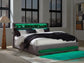 Verishaw California  Upholstered Bed