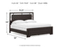 Covetown California  Panel Bed With Mirrored Dresser And Chest