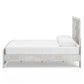 Cayboni  Panel Bed With Mirrored Dresser And Chest