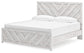 Cayboni  Panel Bed With Mirrored Dresser, Chest And Nightstand