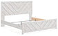 Cayboni  Panel Bed With Mirrored Dresser, Chest And Nightstand