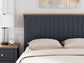 Landocken  Panel Headboard With Mirrored Dresser And Chest
