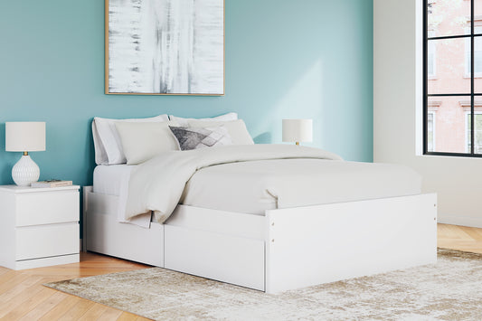 Onita  Platform Bed With 1 Side Storage