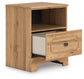 Aleaport  Panel Bed With Mirrored Dresser And Nightstand