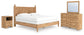 Aleaport  Panel Bed With Mirrored Dresser And Nightstand