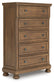 Feddinger  Storage Sleigh Bed With Mirrored Dresser, Chest And Nightstand