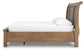 Feddinger California  Storage Sleigh Bed With Mirrored Dresser