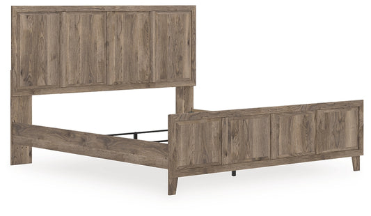 Rusticott  Panel Bed