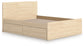 Onita  Panel Platform Bed With 1 Side Storage