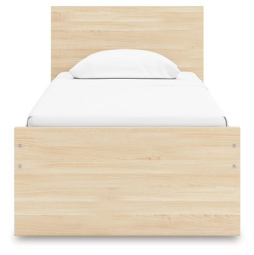 Onita  Panel Platform Bed With 1 Side Storage