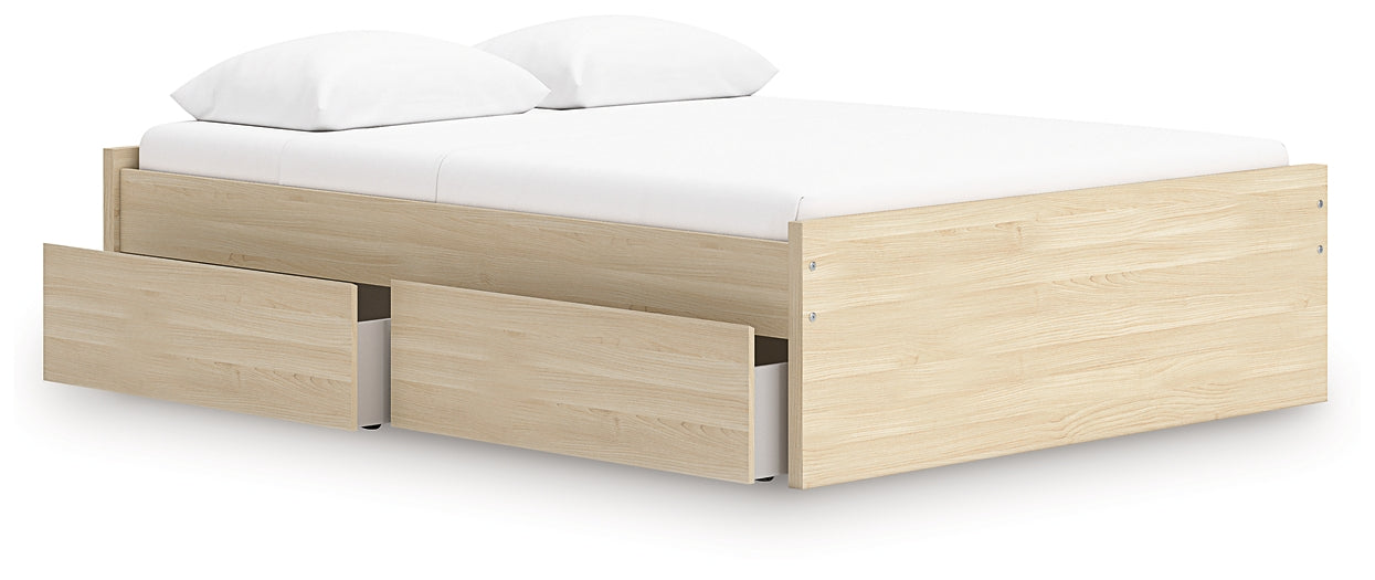 Onita  Platform Bed With 2 Side Storage