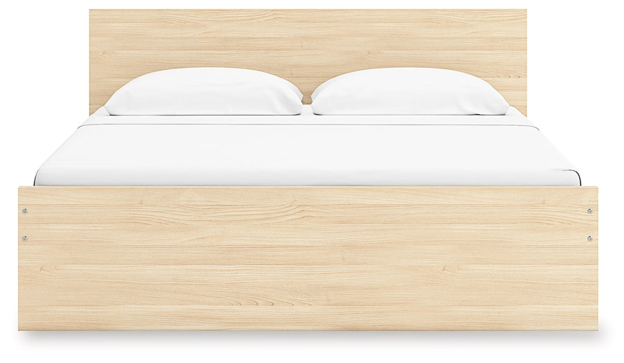Onita  Panel Platform Bed With Storage