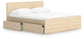 Onita  Panel Platform Bed With 2 Side Storage