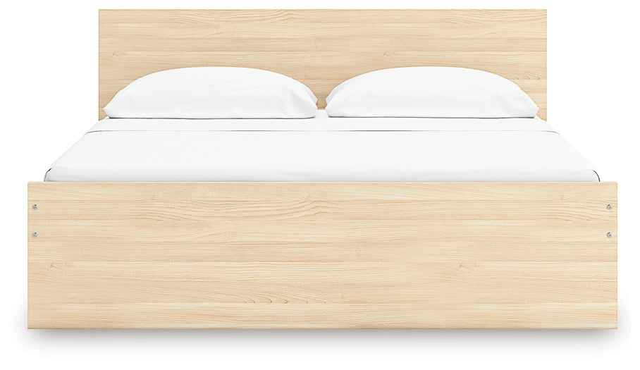 Onita  Panel Platform Bed With 2 Side Storage