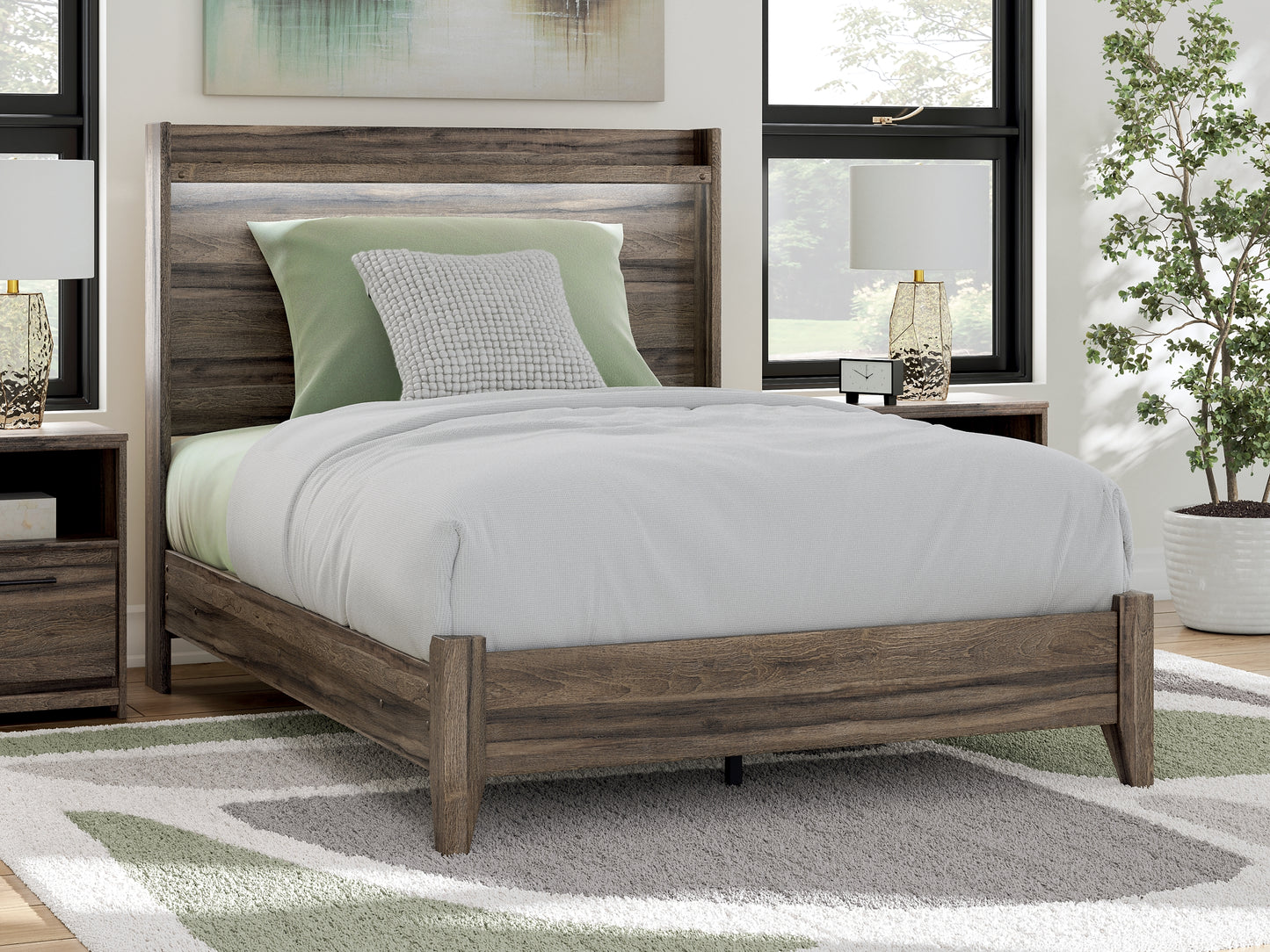 Elbrim  Panel Bed
