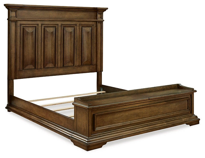 Frantanna California  Panel Storage Bed