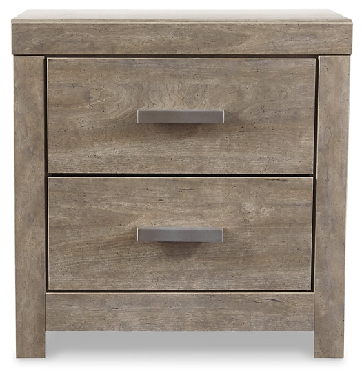 Culverbach  Panel Bed With Mirrored Dresser, Chest And Nightstand