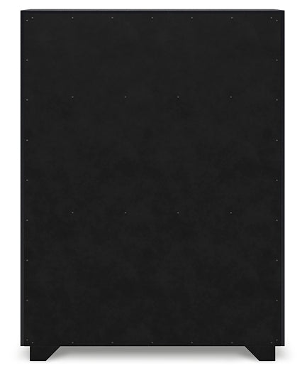 Londer California  Panel Bed With Mirrored Dresser, Chest And Nightstand