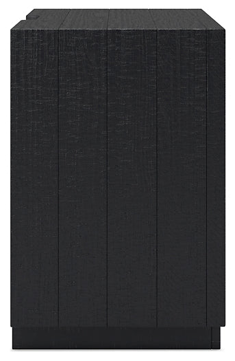 Londer California  Panel Bed With Mirrored Dresser, Chest And Nightstand