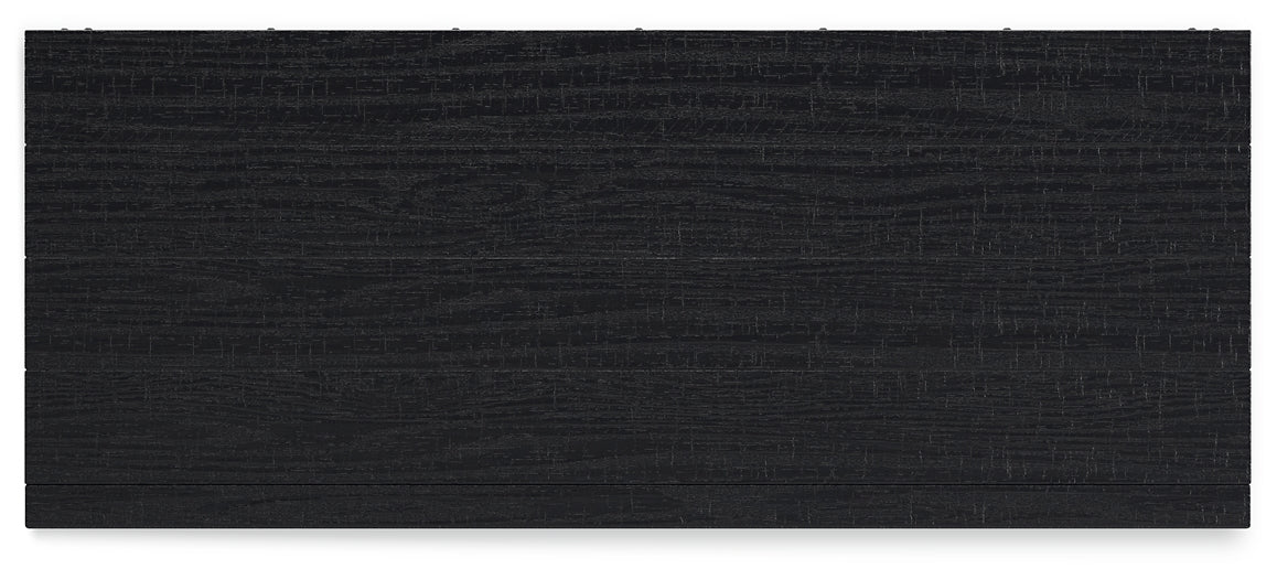 Londer  Panel Bed With Mirrored Dresser, Chest And Nightstand