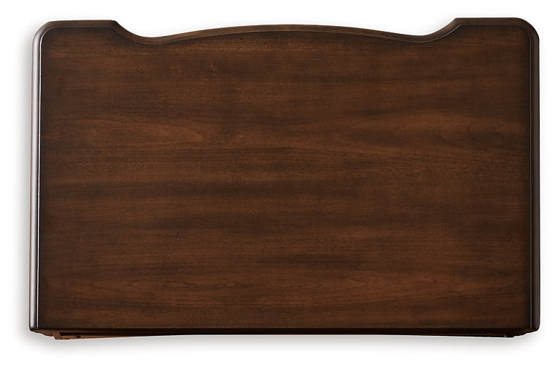 Lavinton  Poster Bed With Mirrored Dresser, Chest And Nightstand