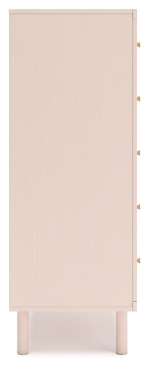 Wistenpine  Upholstered Panel Bed With Mirrored Dresser And Chest