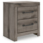 Graystorm  Panel Storage Bed With Mirrored Dresser And Nightstand