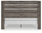 Graystorm  Panel Bed With Mirrored Dresser, Chest And Nightstand
