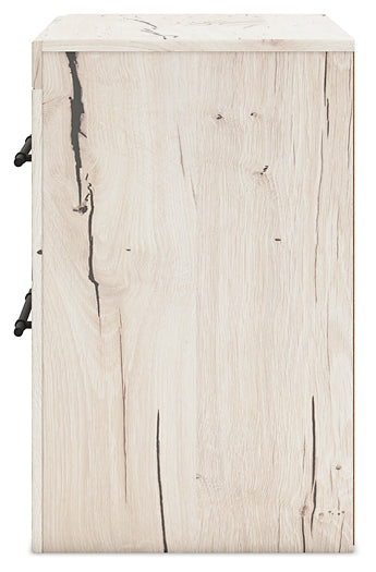 Lawroy  Panel Storage Bed With Mirrored Dresser, Chest And Nightstand