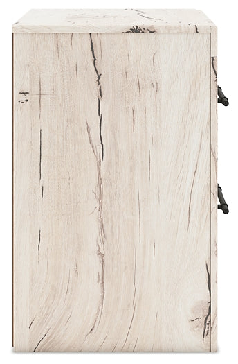 Lawroy  Panel Bed With Mirrored Dresser, Chest And Nightstand