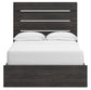 Hollivern  Panel Bed With Storage With Mirrored Dresser, Chest And Nightstand
