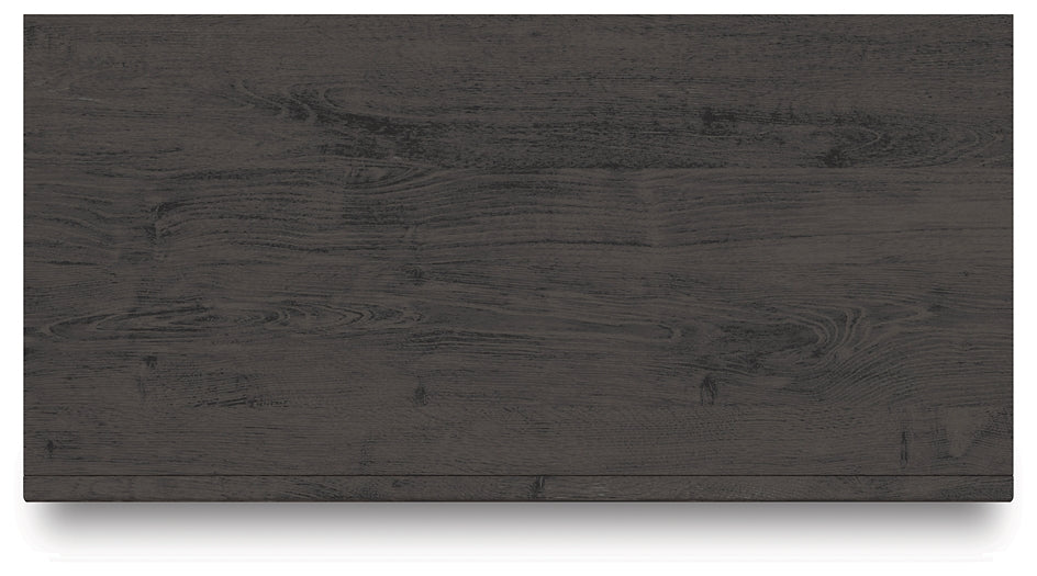 Fraluna  Panel Bed With Mirrored Dresser And Chest