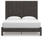 Fraluna  Panel Bed With Mirrored Dresser And Chest