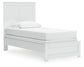 Bostwick Shoals  Panel Bed With Mirrored Dresser, Chest And Nightstand