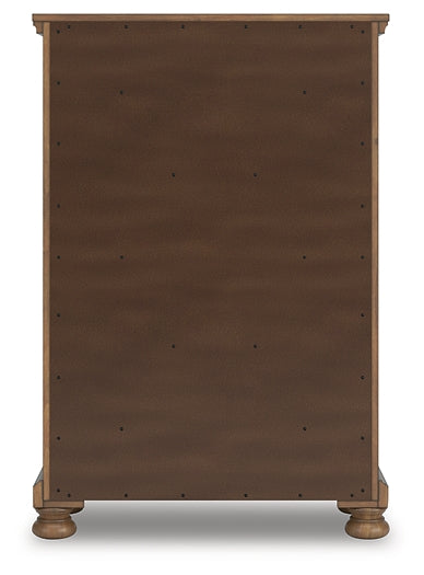 Feddinger California  Panel Bed With Mirrored Dresser, Chest And Nightstand