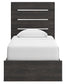 Hollivern  Panel Storage Bed With Mirrored Dresser