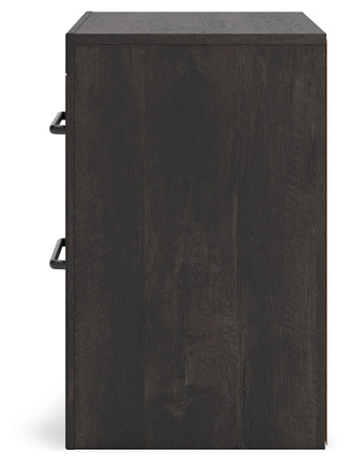 Hollivern  Panel Storage Bed With Mirrored Dresser And Nightstand