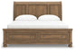 Feddinger California  Storage Sleigh Bed With Mirrored Dresser, Chest And Nightstand