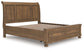 Feddinger California  Storage Sleigh Bed With Mirrored Dresser, Chest And Nightstand