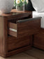 Dilenno  Canopy Bed With Mirrored Dresser And Nightstand