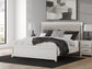 Zuraleus  Upholstered Panel Platform Bed