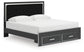 Zuraleus  Upholstered Panel Storage Bed