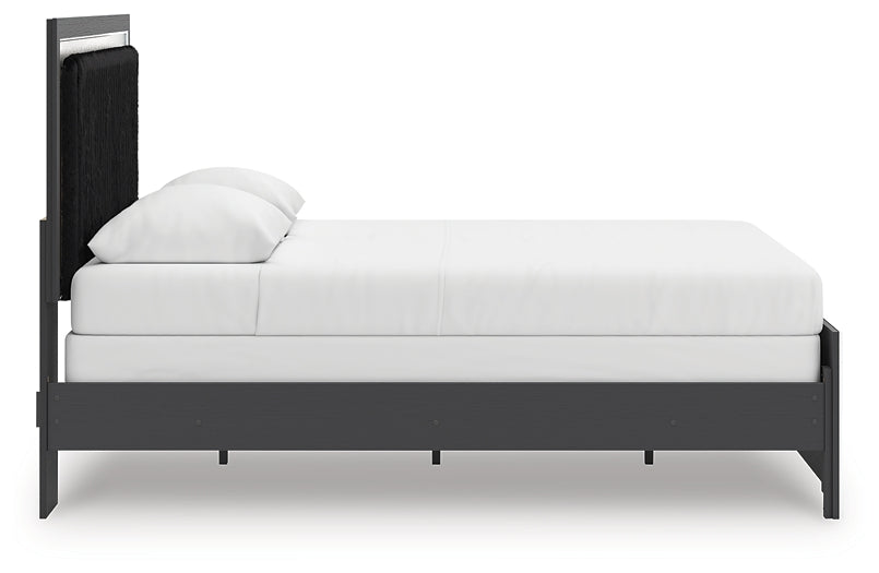 Zuraleus  Upholstered Panel Bed