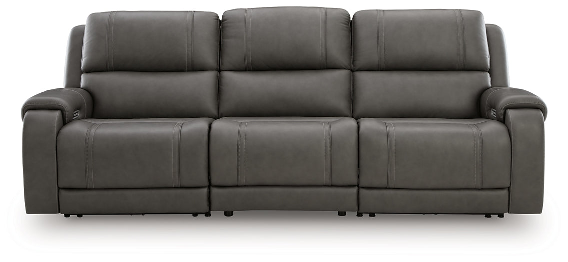 5Z - Pittson 3-Piece Power Sectional Reclining Sofa