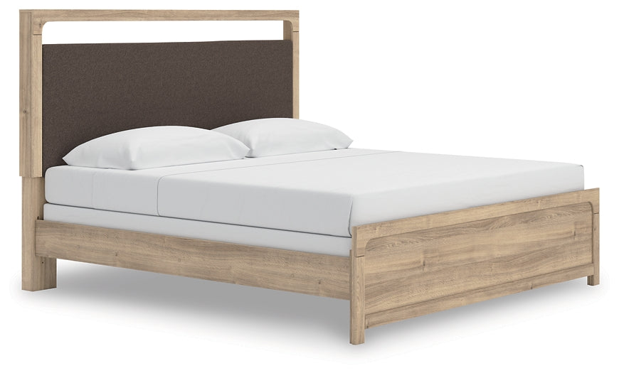 Kinlanni  Upholstered Panel Bed