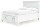 Fortman  Panel Storage Bed, Dresser And Mirror