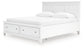 Fortman California  Panel Storage Bed, Dresser And Mirror